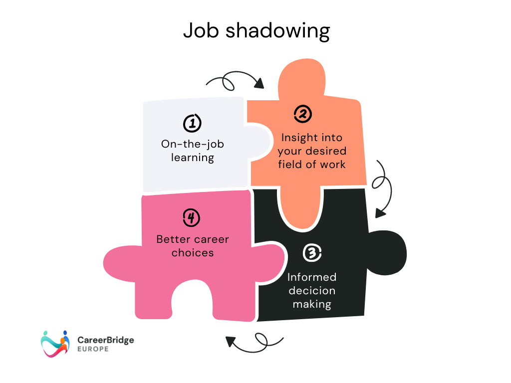 What is job shadowing?